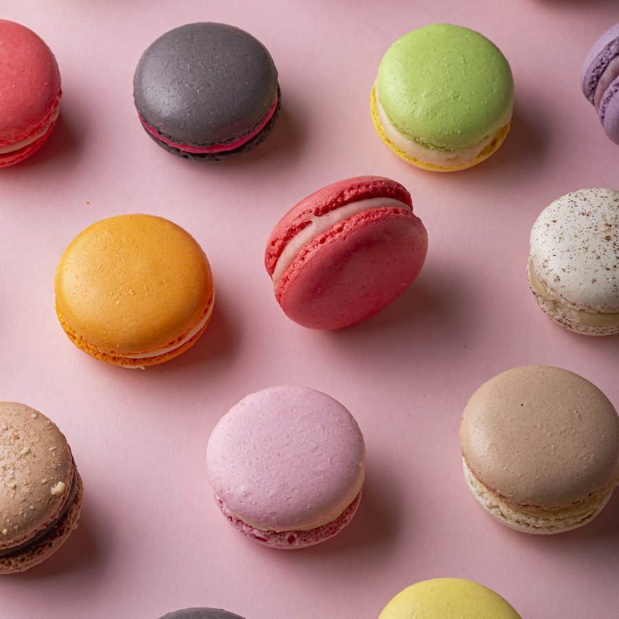 Colourful handmade macarons from Ella’s Macaron